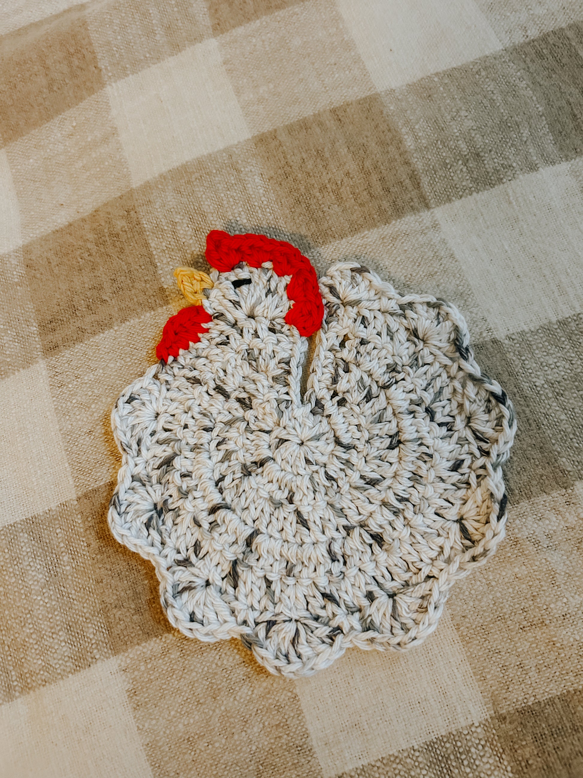 Chicken Mug Rug